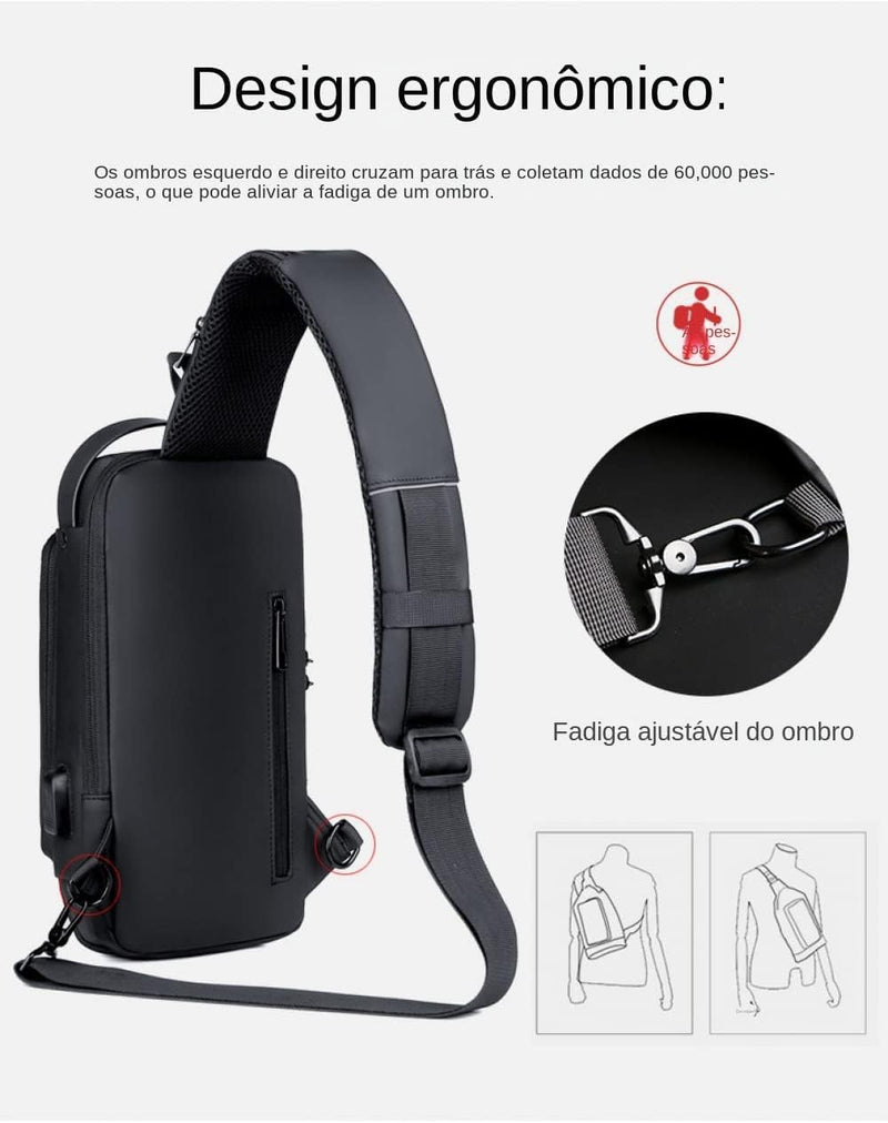 Mochila Titanium Ultra Resistente - ANTI FURTO