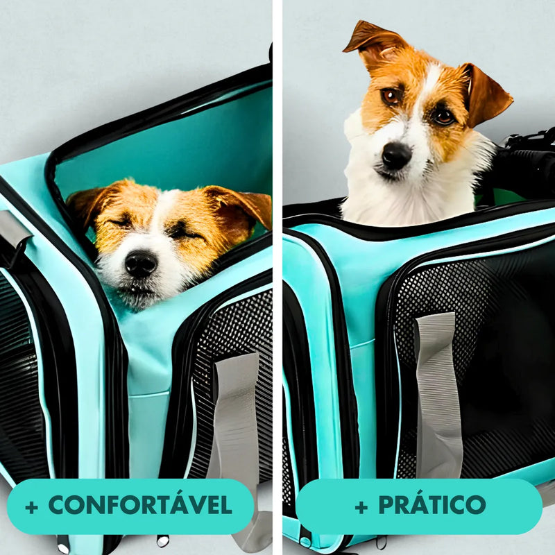 Bolsa para Transporte Pet com Ventilação