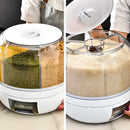 GrainSpin - Dispenser Giratório Automático para Alimentos