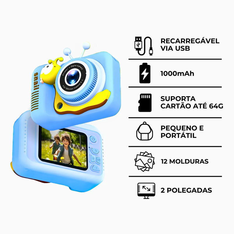 KidCam Adventure - Câmera Infantil