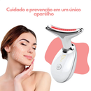 Massageador Facial LED Lift com Fototerapia