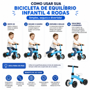 Bicicleta de Equilíbrio Infantil