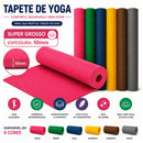 Tapete de Yoga Profissional Antiderrapante para Treinos (mar