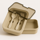 Kit Marmita com Divisórias e Talheres