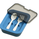 Kit Marmita com Divisórias e Talheres