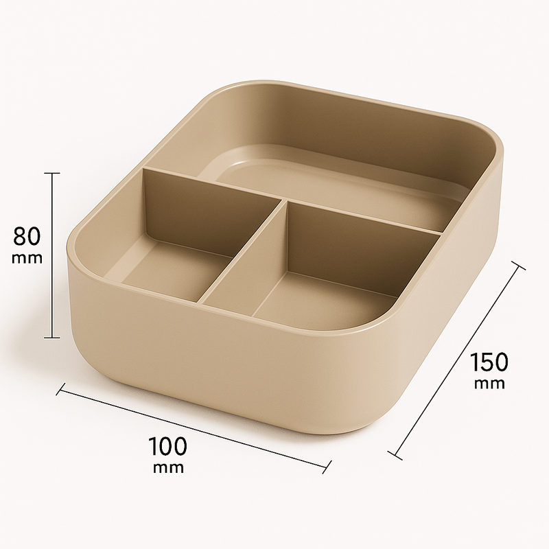 Kit Marmita com Divisórias e Talheres