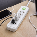 Extensão Elétrica com 5 Tomadas e Botão Liga/Desliga