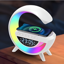 Mini Luminária G com Despertador e Tecnologia LED
